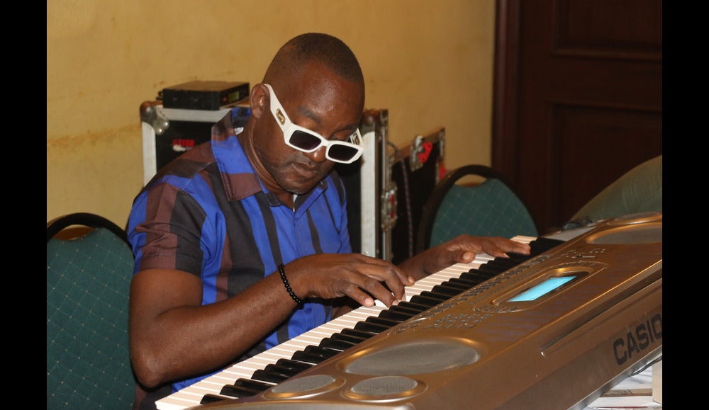 Un musicien non-voyant © UNFPA