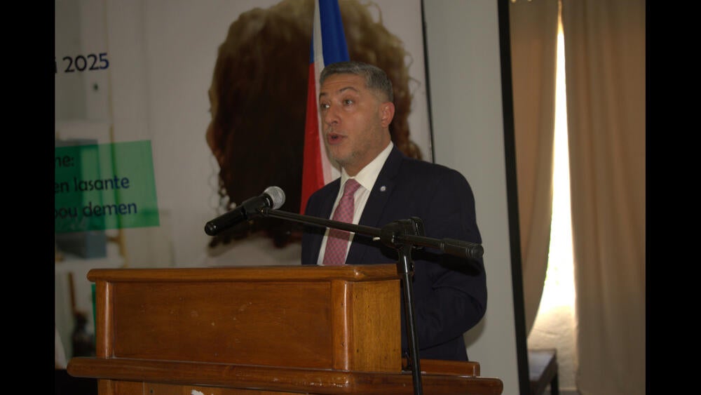 Le Représentant de l’UNFPA en Haïti