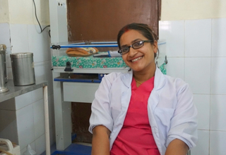 Newly graduated midwife Sakila Chaulagian in 2020. © UNFPA Nepal