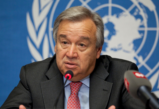 Le secrétaire général de l'ONU, António Guterres