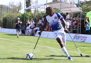 La sélection haïtienne de football Amputé 
