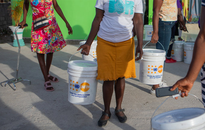 Détérioration de la situation humanitaire en Haïti_© UNFPA/Ralph Tedy Erol 