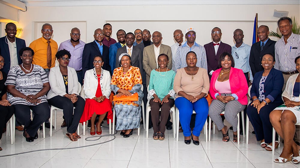 Group photo of participants in the reflection workshop