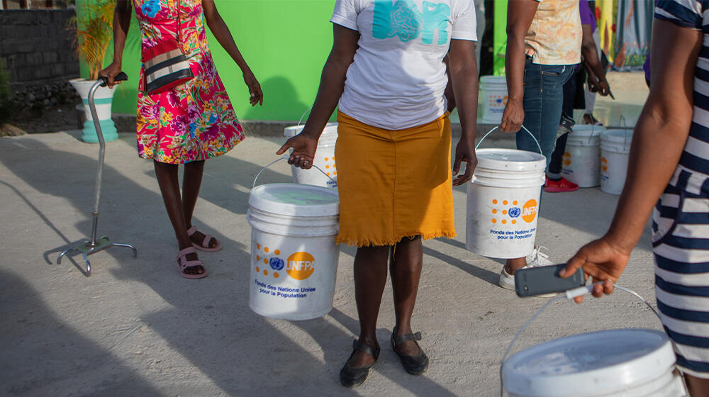 Détérioration de la situation humanitaire en Haïti_© UNFPA/Ralph Tedy Erol 