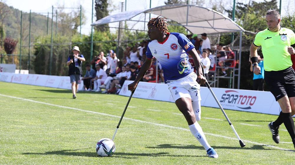 La sélection haïtienne de football Amputé 