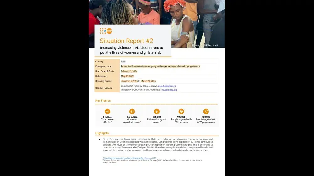 Haiti Situation Report #2 - February 2025