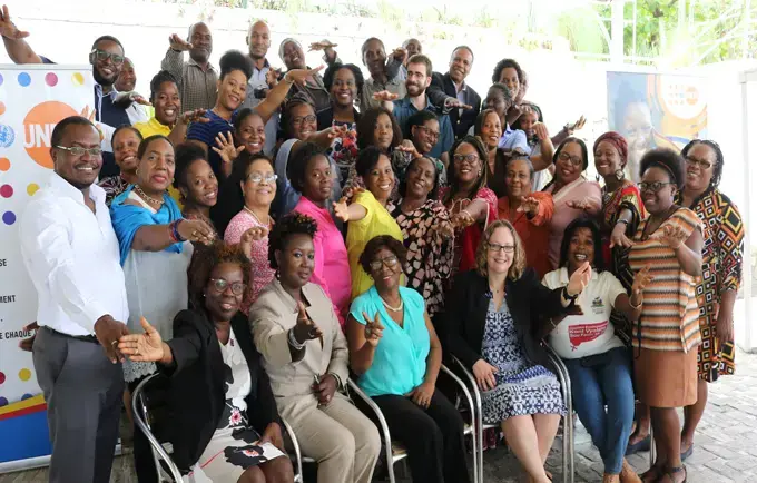 Closing of a workshop on humanitarian standards and emergency preparedness in Haiti: UNFPA partners come out strengthened