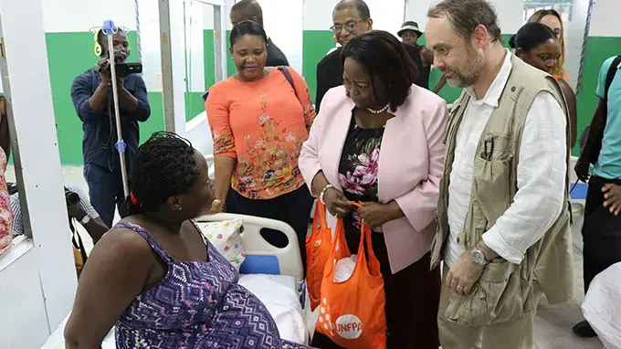 Les travaux de rénovation de la maternité de l’Hôpital Universitaire Justinien du Cap-Haïtien inaugurés officiellement