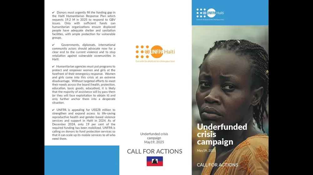 Underfunded crisis campaign May19, 2025: Key messages and call for actions  